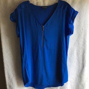 Express Half Zip Blouse